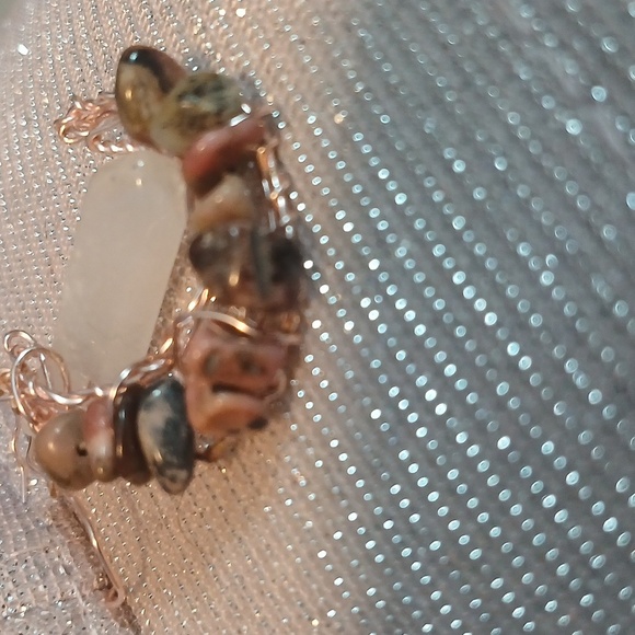 HAND CRAFTED CRYSTAL CRESENT MOON "NEW BEGINNINGS' ELEGANT Pendant Necklace - Picture 6 of 8